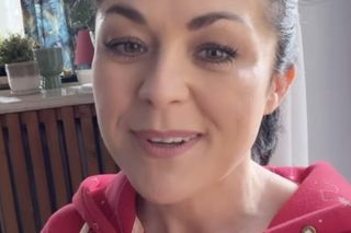 M jak miłość po wakacjach. Kinga (Katarzyna Cichopek) na planie