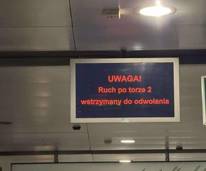 Utrudnienia w metrze w Warszawie (3.07.2025)