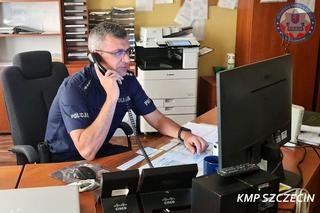 Jeden telefon uratował życie. Poznajcie bohatera ze szczecińskiej policji