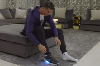 Cristiano Ronaldo testuje super buty