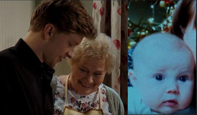 M jak miłość, odc. 1512. Łukasz (Jakub Józefowicz), Barbara (Teresa Lipowska)