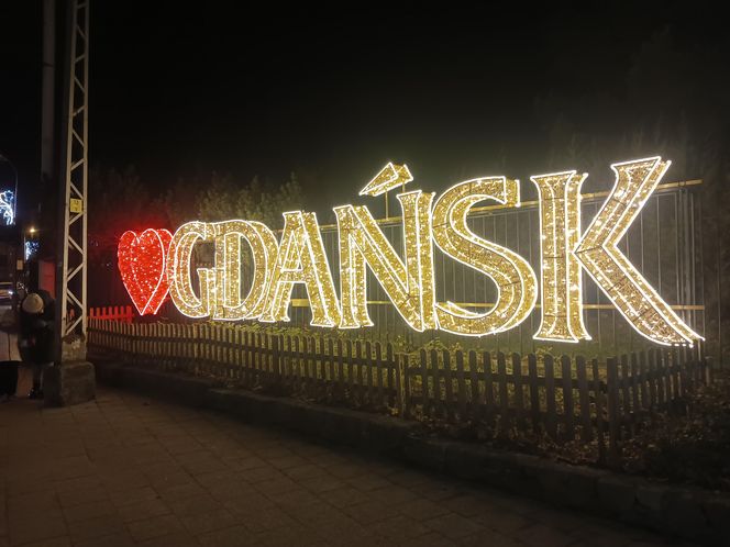 Iluminacje świetlne 2024 Gdańsk