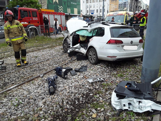 Groźny wypadek na Kościuszki. 