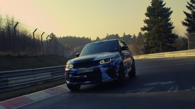 Range Rover Sport SVR na torze Nurburgring