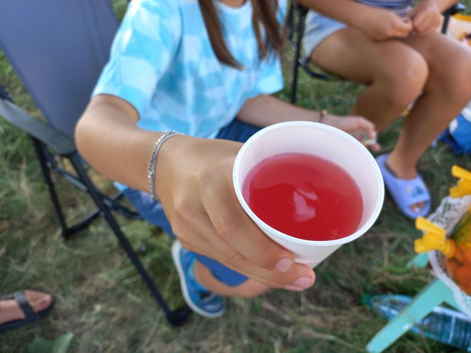 Komu lemoniadę na ochłodę? Sympatyczna akcja dzieci w Lesznie