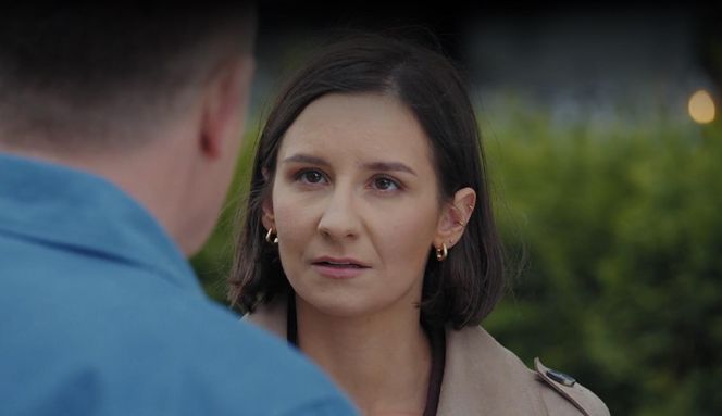 M jak miłość odc. 1886. Agnes (Amanda Mincewicz), Artur Rogowski (Robert Moskwa)