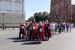 Odsłonięcie tablicy upamiętniającej 100-lecie Cudu nad Wisłą