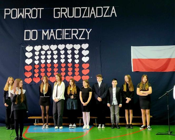 Rocznica powrotu Grudziądza do Macierzy w Szkole Podstawowej nr 1 