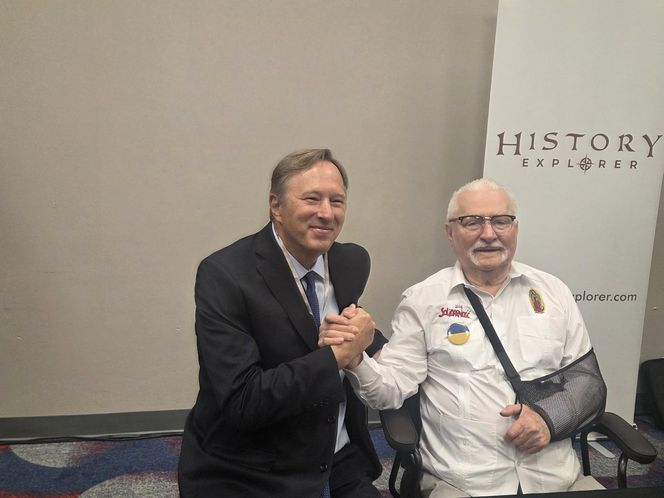 Wałęsa podbija Amerykę