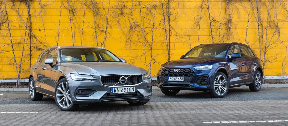 Audi Q5 40 TDI quattro S Tronic & Volvo V60 B4 FWD AT8