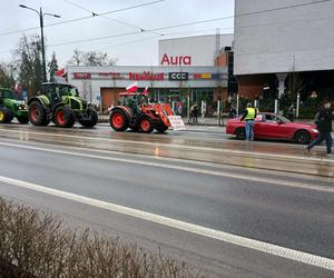 Protest rolników w Olsztynie 20 lutego