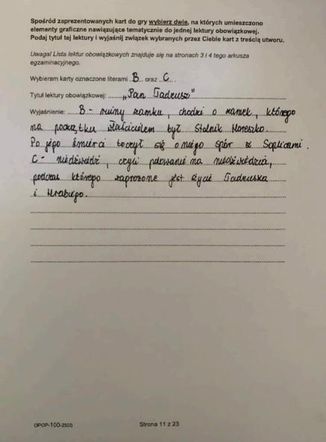 Egzamin ósmoklasisty 2025 polski: odpowiedzi do wszystkich zadań z arkusza CKE [13.05.2025]	