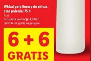 Promocja na znicze w Lidlu