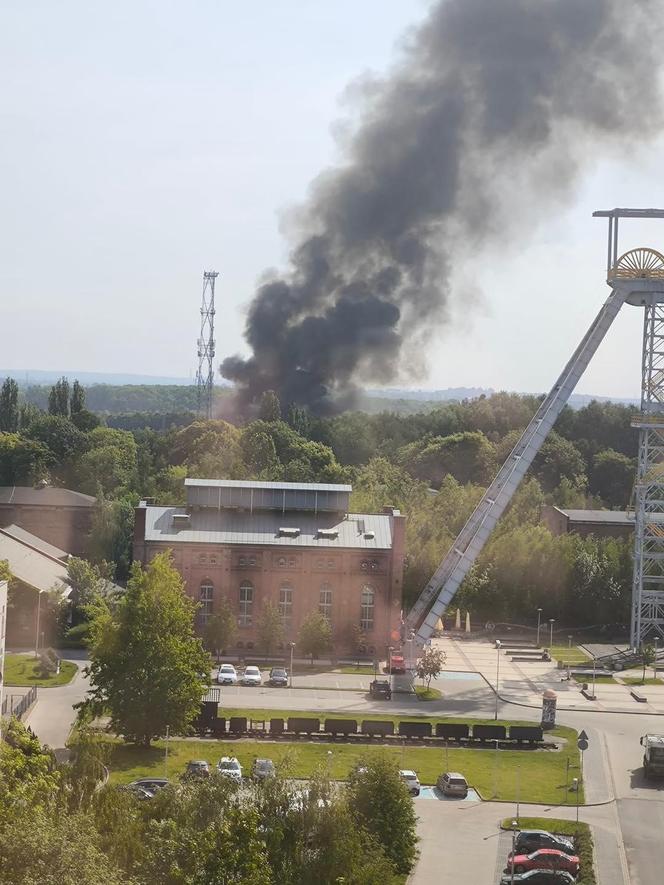 Gigantyczny pożar w Siemianowicach Śląskich! Płonie składowisko odpadów z chemikaliami [GALERIA]