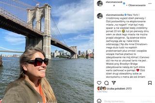 Ela Romanowska świętuje urodziny w Nowym Jorku