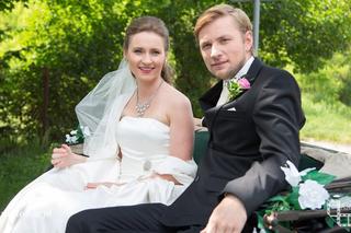 Na dobre i na złe odc. 564. Anna (Zuzanna Grabowska) i jej mąż (Damian Lukawski)