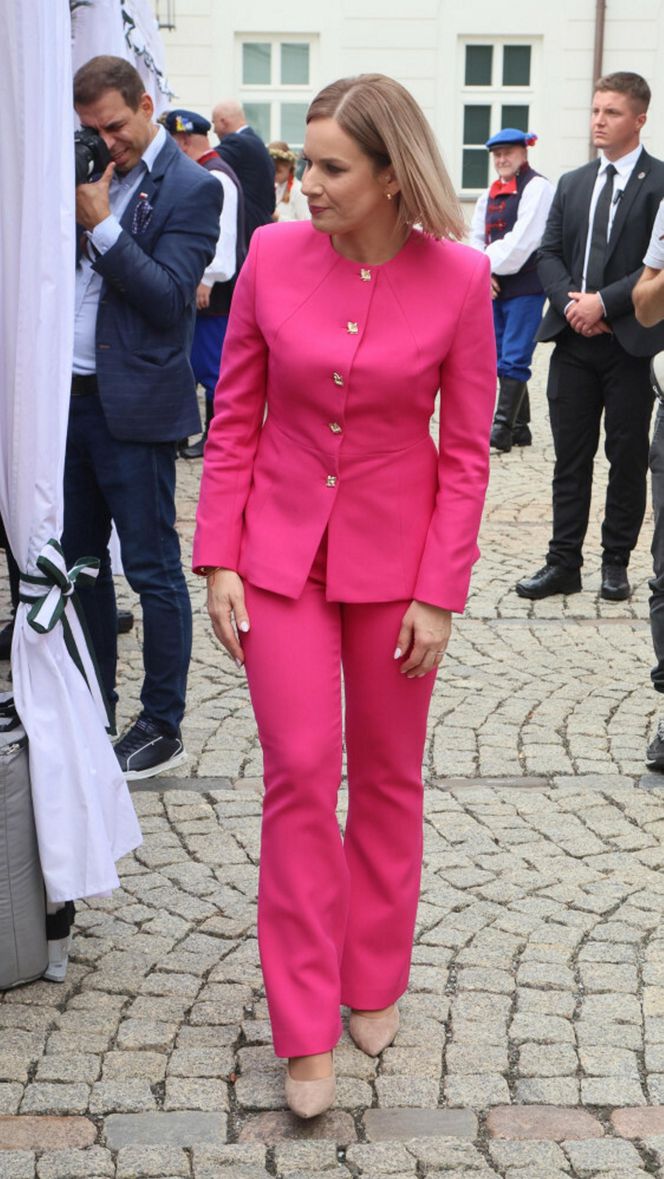 Jesienne stylizacje pierwszych dam