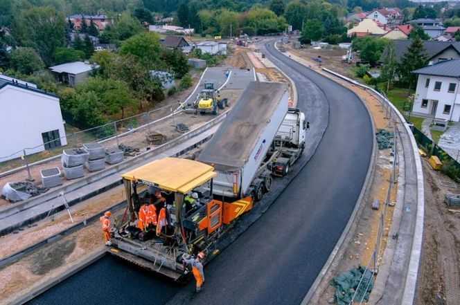Budowa wiaduktu na ul. Chełmżyńskiej (wrzesień 2025)