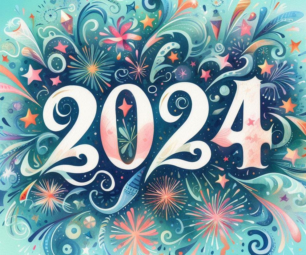 Kartki noworoczne na 2024 r.