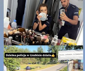 M jak miłość nowy sezon. Natalka (Dominika Suchecka), Rafał (Jakub Kucner) na planie