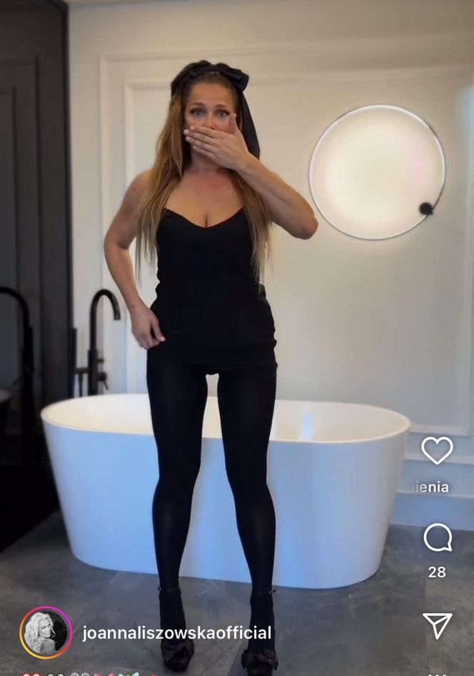 Joanna Liszowska niknie w oczach