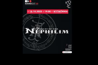 Fields of the Nephilim w Polsce w 2025! Zagrają z The Chameleons i 1984 w Łodzi