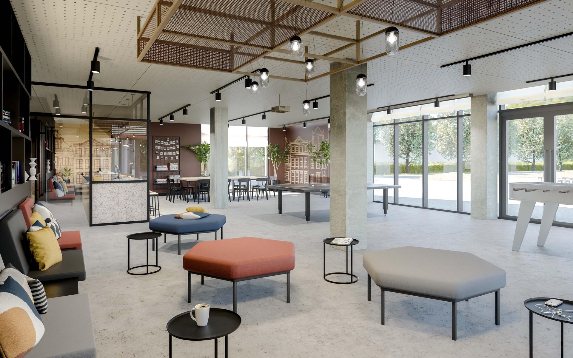 Akademik MILESTONE Wrocław Fabryczna. Dom studencki nowej generacji projektu Kuryłowicz & Associates