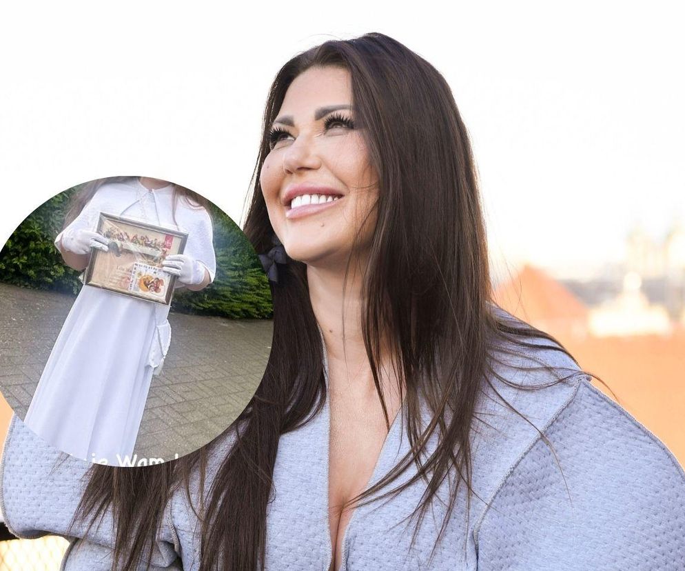 Iwona Węgrowska pokazała kolejną suknię córki