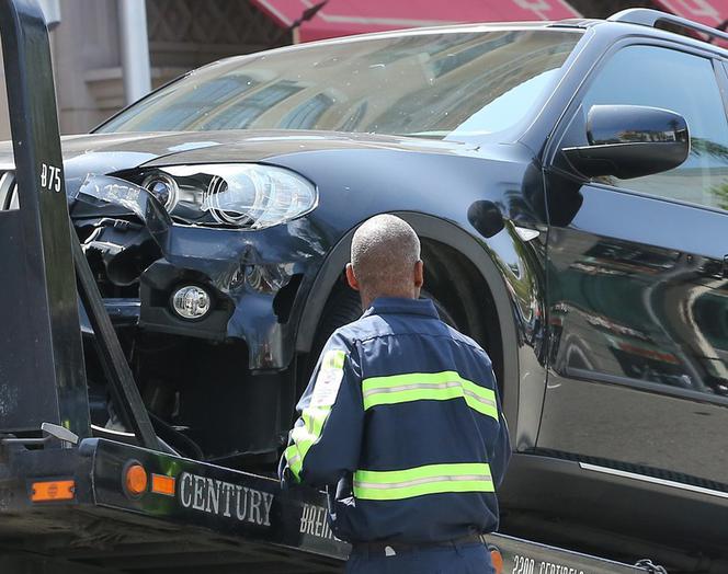 Justin Bieber miał stłuczkę z BMW X5