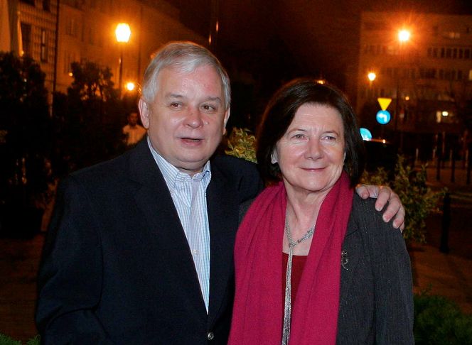 Lech Kaczyński i Maria Kaczyńska