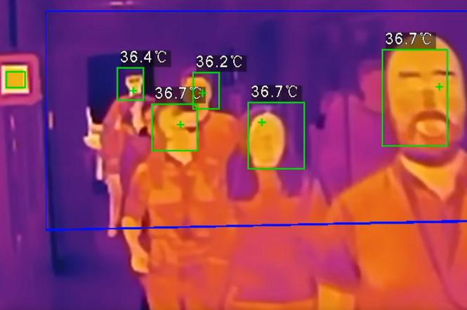 Do starego szpitala NIE WEJDZIESZ  z podwyższoną temperaturą! Zadba o to specjalna kamera