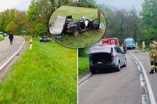 Tragedia na drodze! Czołowe zderzenie i śmierć na miejscu
