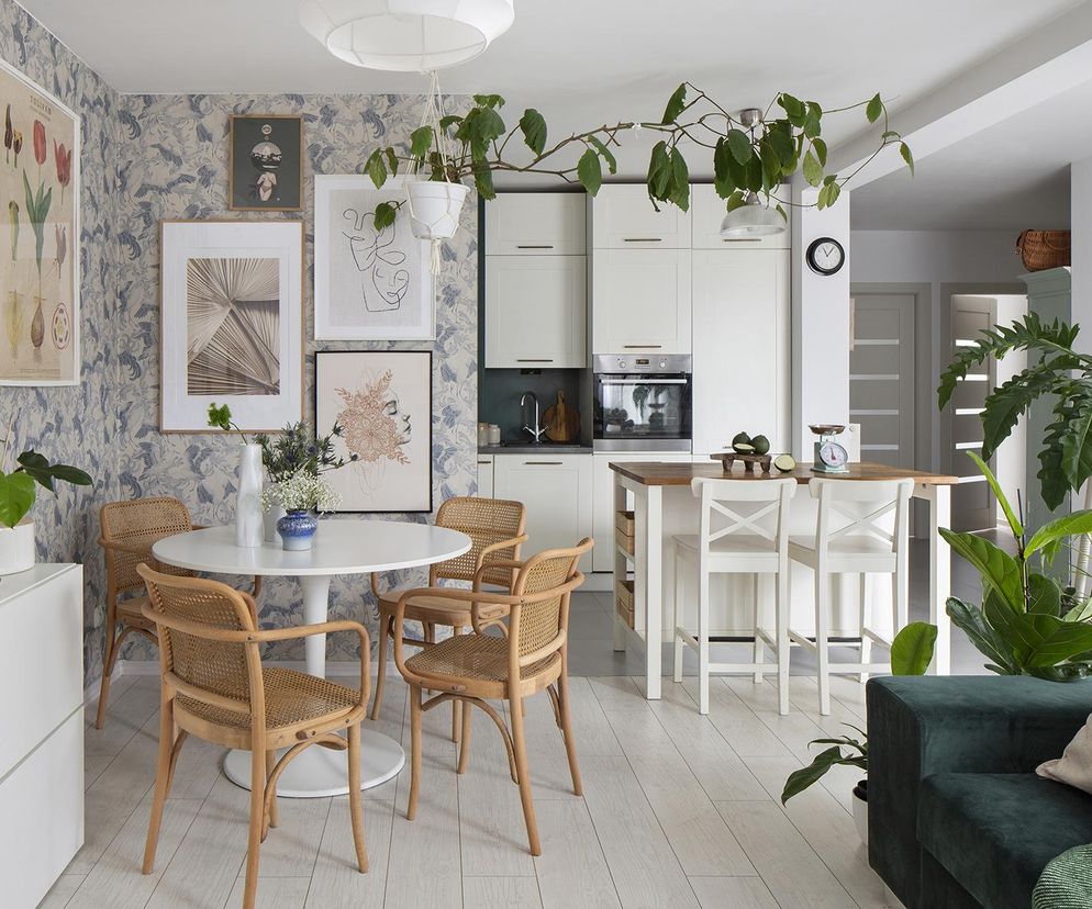 MIeszkanie w stylu skandynawskim i boho