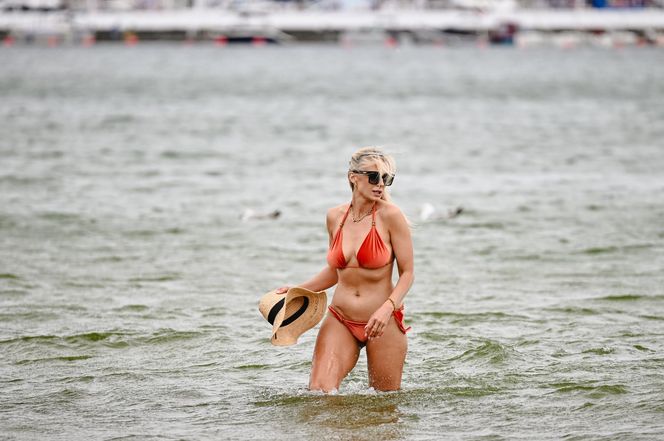 Sylwia Gliwa wypoczywa nad morzem
