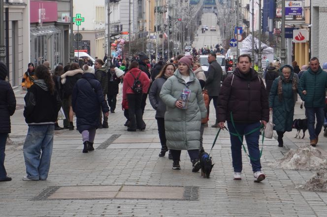 33. Finał WOŚP w Kielcach. Ulica Sienkiewicza