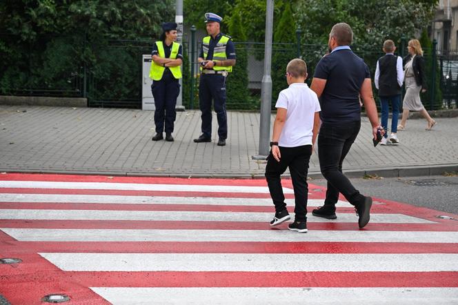 Akcja policji: Bezpieczna droga do szkoły