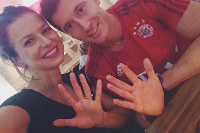 Anna i Robert Lewandowscy