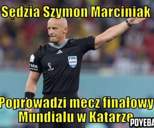 Szymon Marciniak. Najlepsze memy o sędzim piłkarskim
