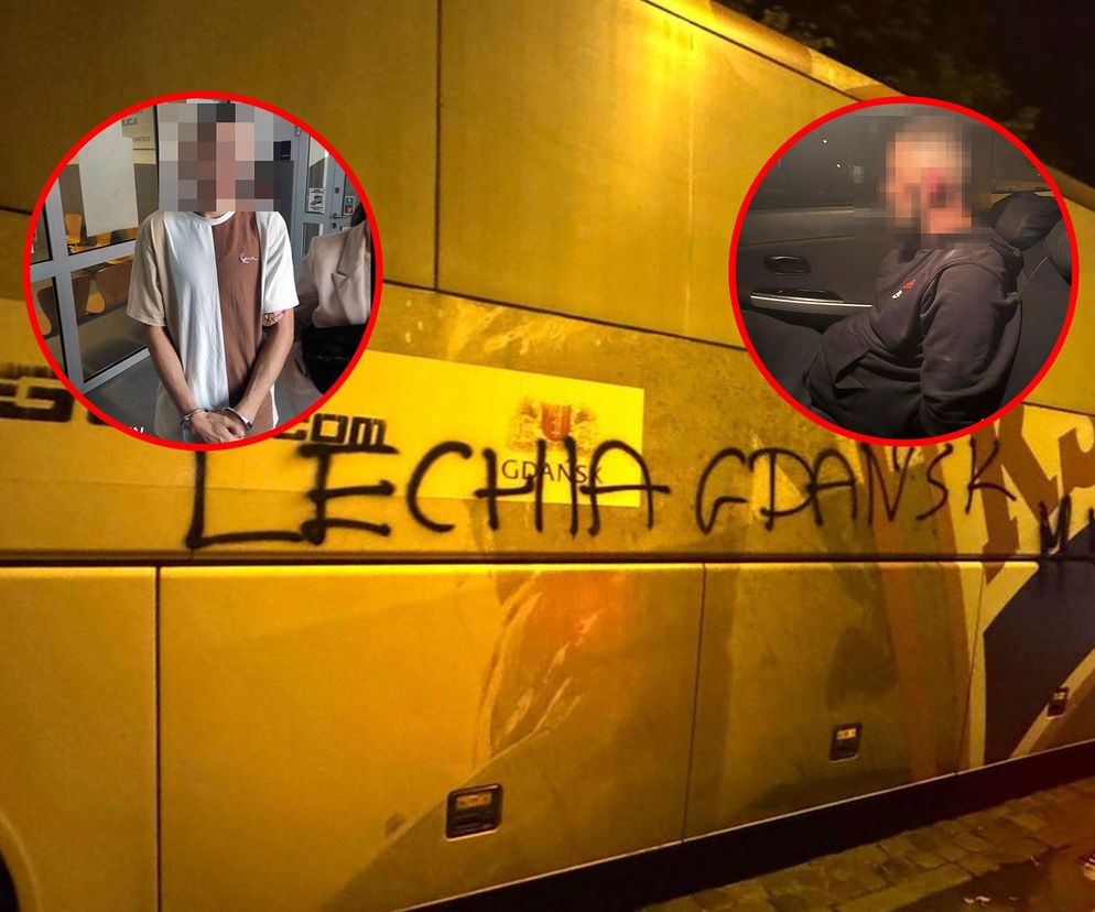 Chuligani w akcji. Zniszczyli autokar Lechii Gdańsk i wszystko nagrali! Ogromne straty