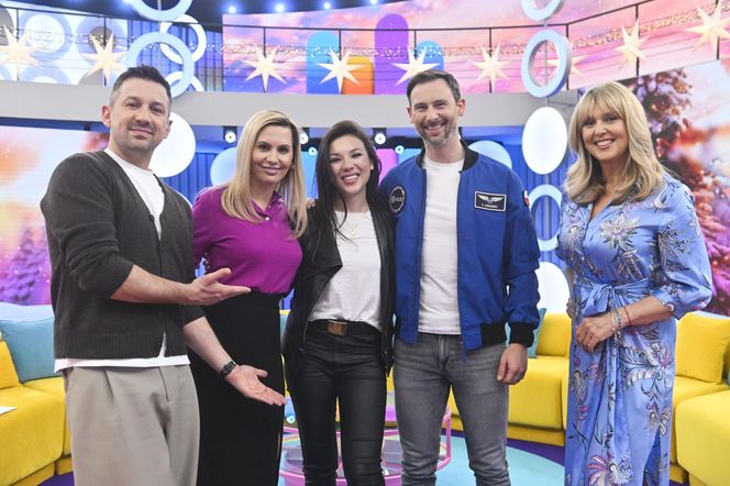 Aleksandra Uznańska-Wiśniewska i Sławosz Uznański-Wiśniewski 