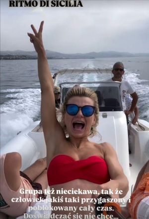 Emilia Komarnicka i Stefano Terrazzino na Sycylii