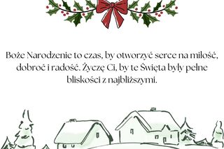Życzenia na Boże Narodzenie 2024 – SMS. Piękne teksty, które wywołują wzruszenie