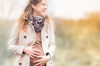 35. tydzień ciąży - dziecko śpi i szybko tyje