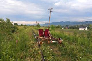 Drezyny rowerowe w Pisarzowej 