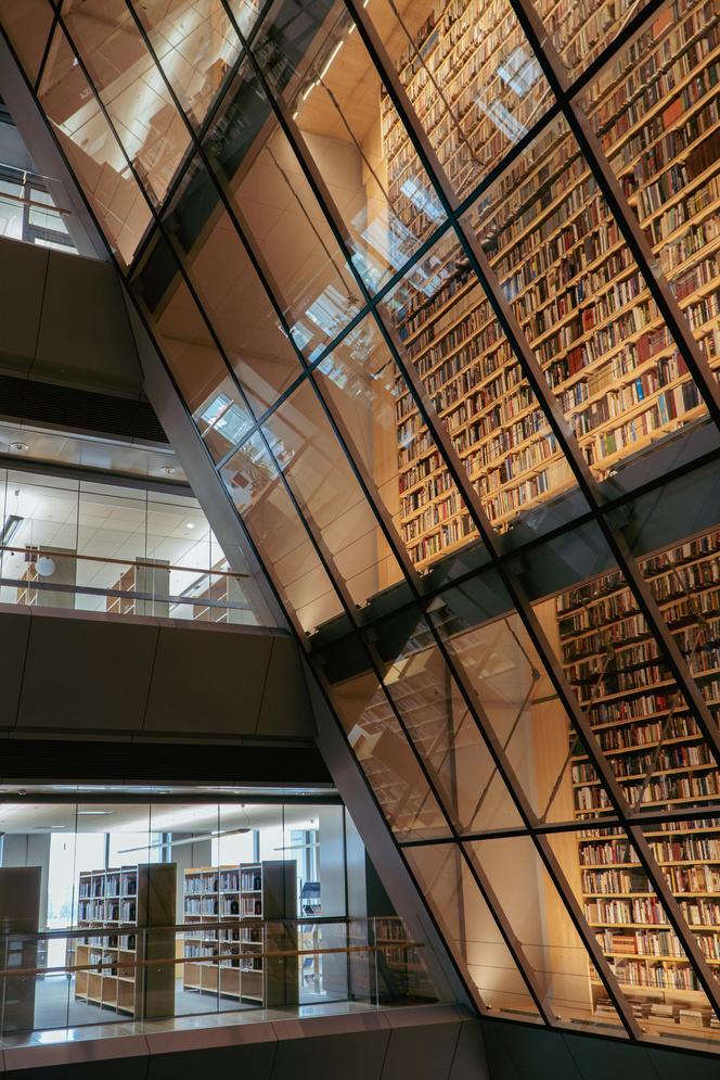 Biblioteka Narodowa Łotwy w Rydze - byliśmy w środku. Zobacz zdjęcia budynku w kształcie góry