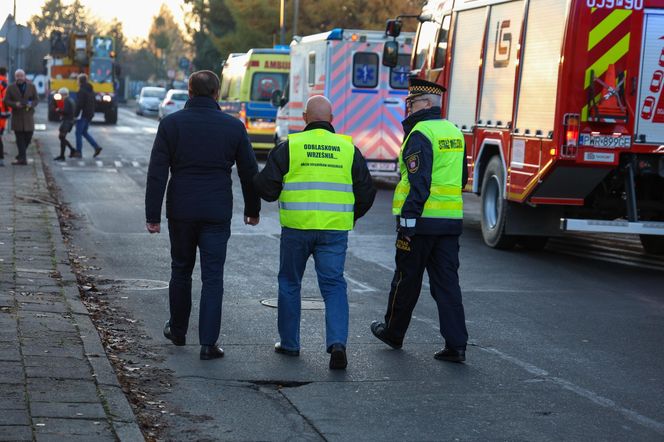 Wielka ewakuacja we Wrześni. Ponad 360 osób musiało opuścić swoje mieszkania! [ZDJĘCIA]