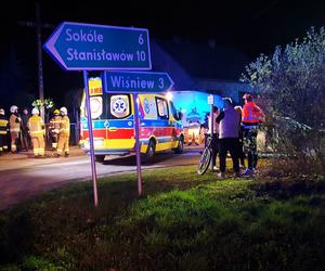 Powiat miński: dwie osoby ranne w wypadku w miejscowości Wola Polska