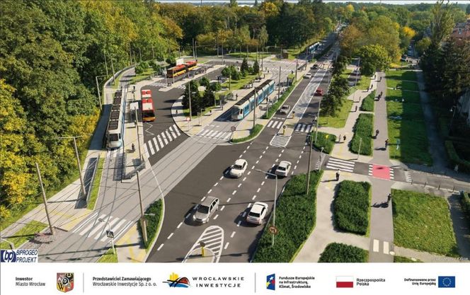 Tramwaj na Swojczyce we Wrocławiu - wizualizacje
