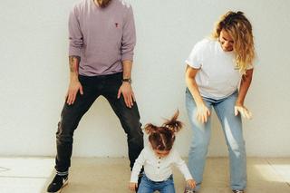 Zofia Zborowska z rodziną