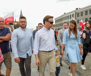 Pikieta Stop Migracji w Białymstoku